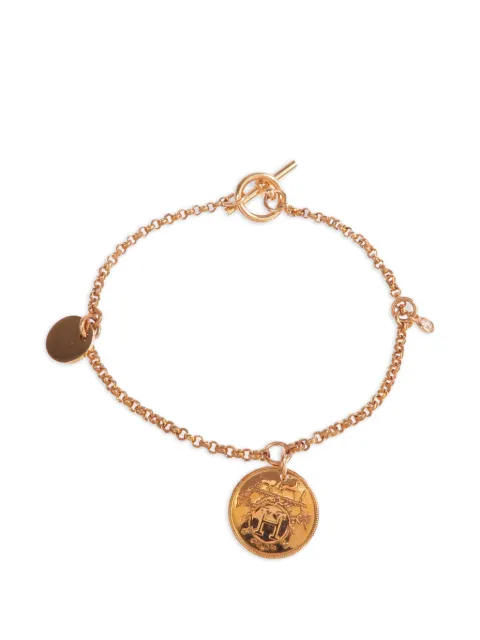 Hermès Pre-Owned Ex-Libris diamond bracelet