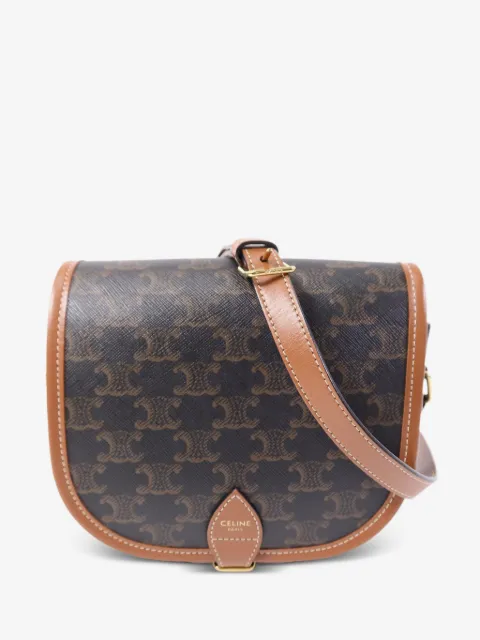 Celine Pre-Owned bolsa de hombro Triomphe Folco