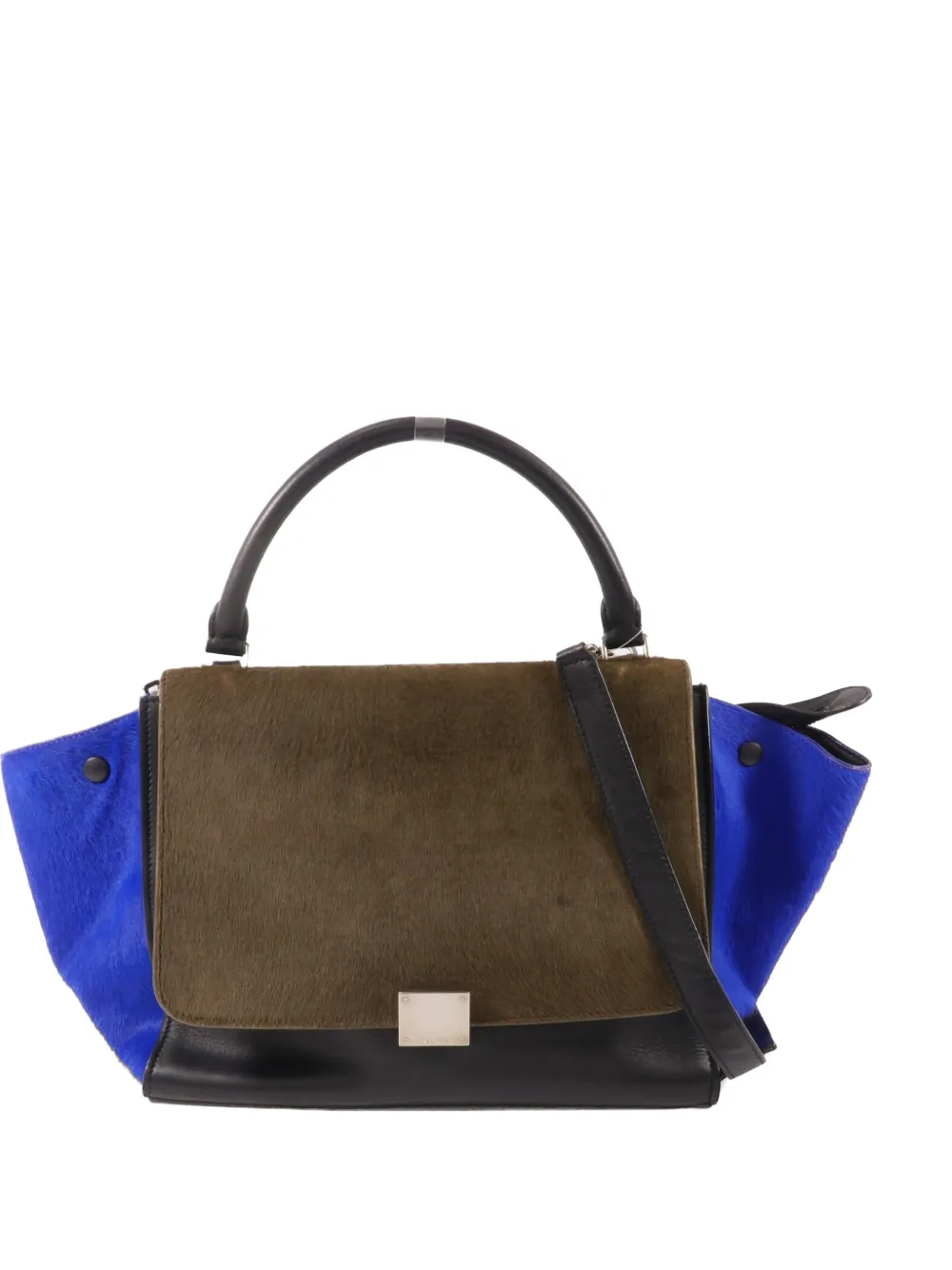 Celine Pre-Owned Trapeze leather shoulder bag - Nero