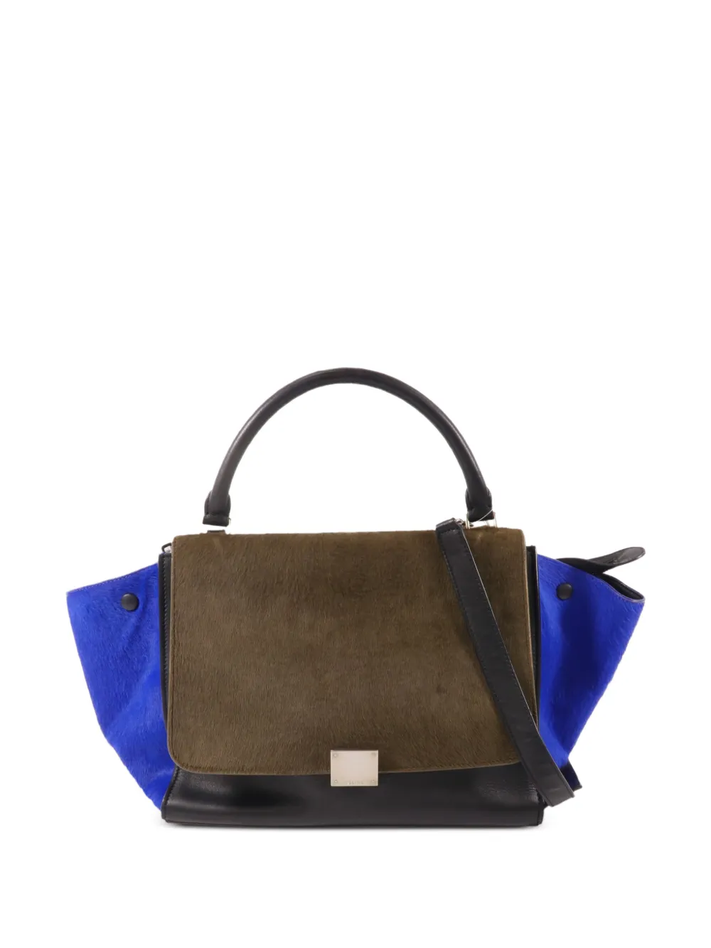 Celine Pre-Owned Trapeze leather shoulder bag - Schwarz