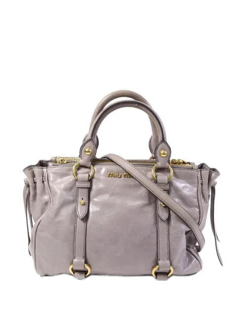 Miu Miu Pre-Owned Two Way leather shoulder bag