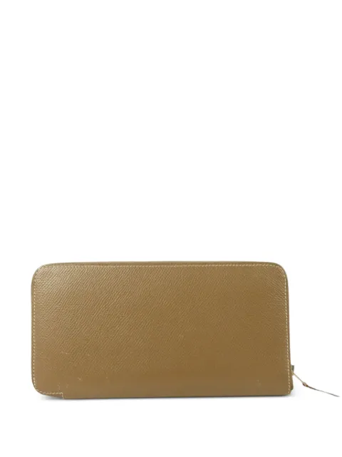 Hermès Pre-Owned Silk in Azap leather wallet
