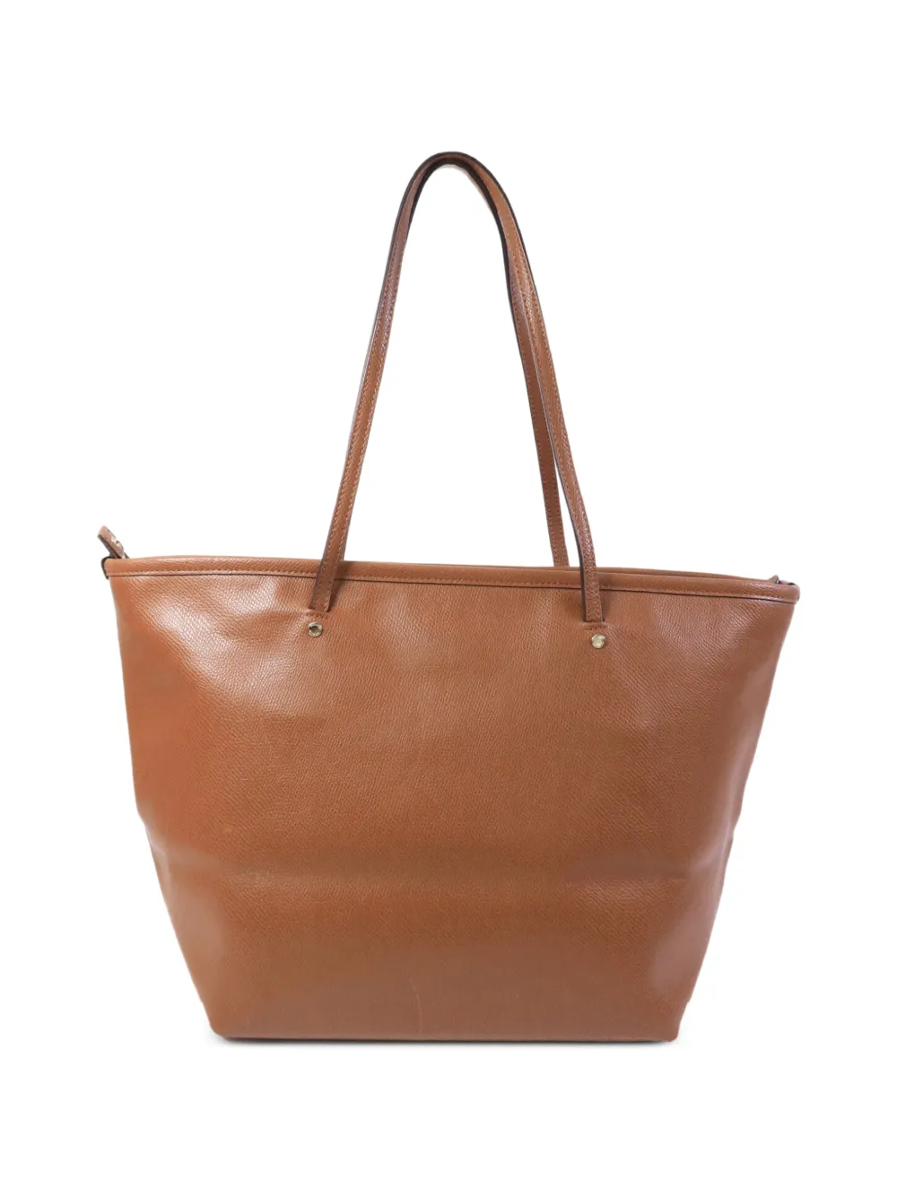 Coach Vintage Grained Leather Tote Bag | Brown | FARFETCH AO