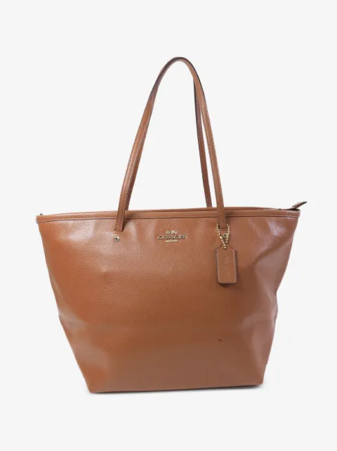 Coach Vintage grained leather tote bag