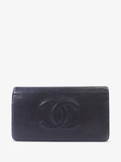 CHANEL Pre-Owned CC bifold long wallet