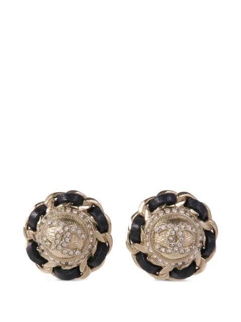 CHANEL Pre-Owned Ohrringe mit Kristallen
