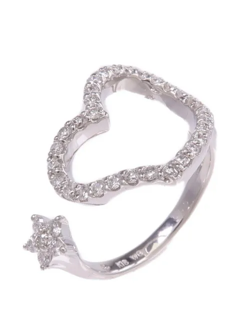PONTE VECCHIO diamond heart and star ring