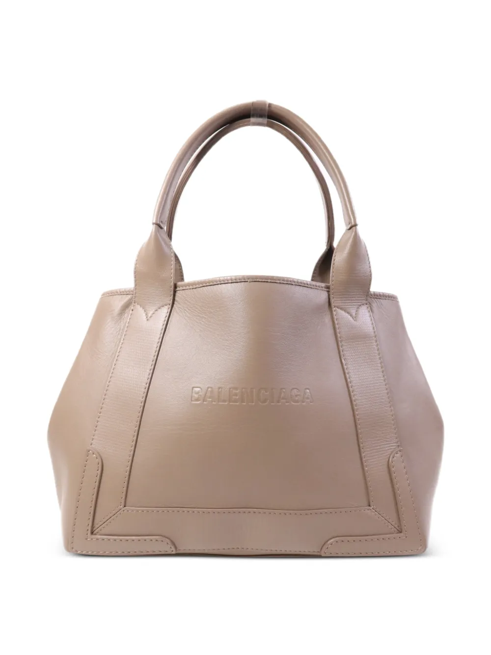 Balenciaga Pre-Owned Navy Cabas leather tote bag - Toni neutri