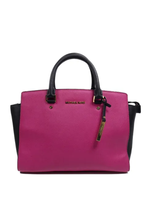 Michael Kors Vintage saffiano leather tote bag