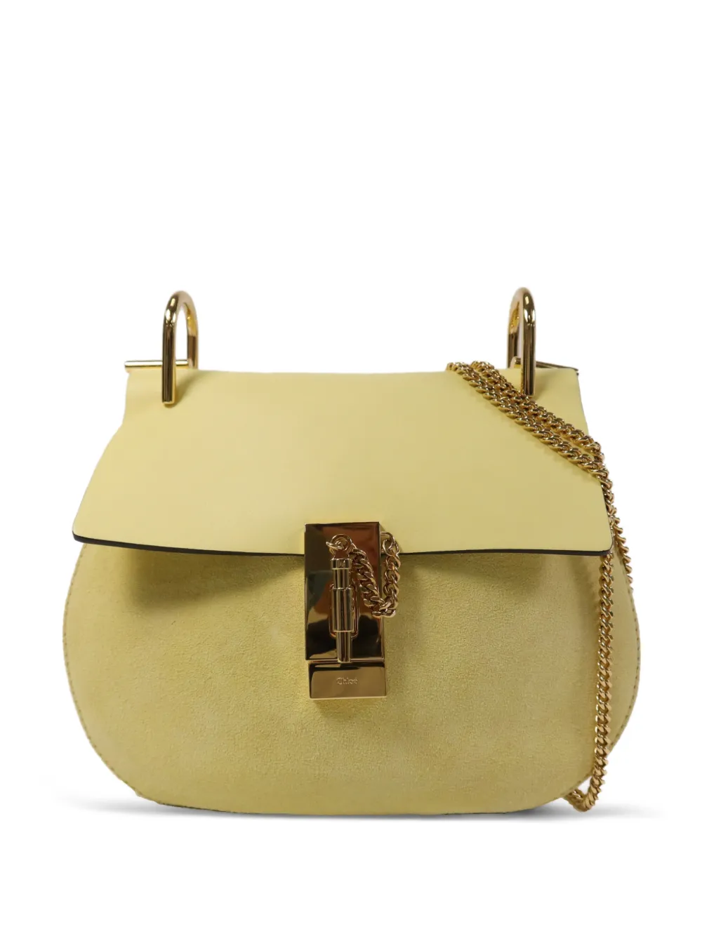 Chloé Pre-Owned Drew chain-strap crossbody bag - Giallo