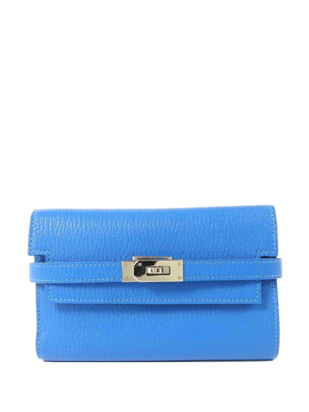 Hermès Pre-Owned 2017 Kelly trifold wallet - Blau