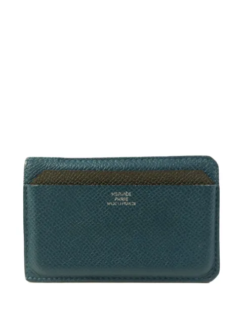 Hermès Pre-Owned Epsom card case