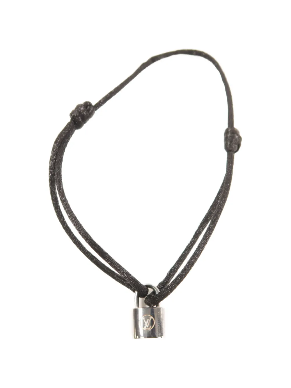 Louis Vuitton Pre-Owned Lockit pendant bracelet - Argento