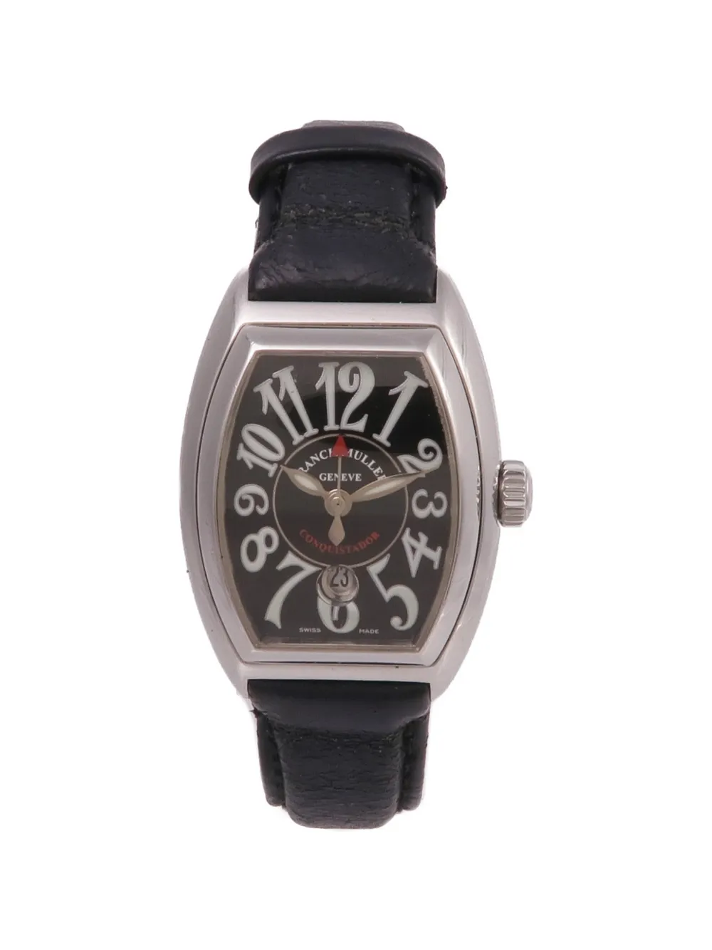 Franck Muller Conquistador stainless steel 39mm watch - Nero