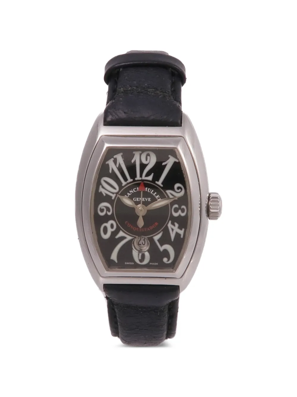 Franck Muller Conquistador stainless steel 39mm watch - Nero