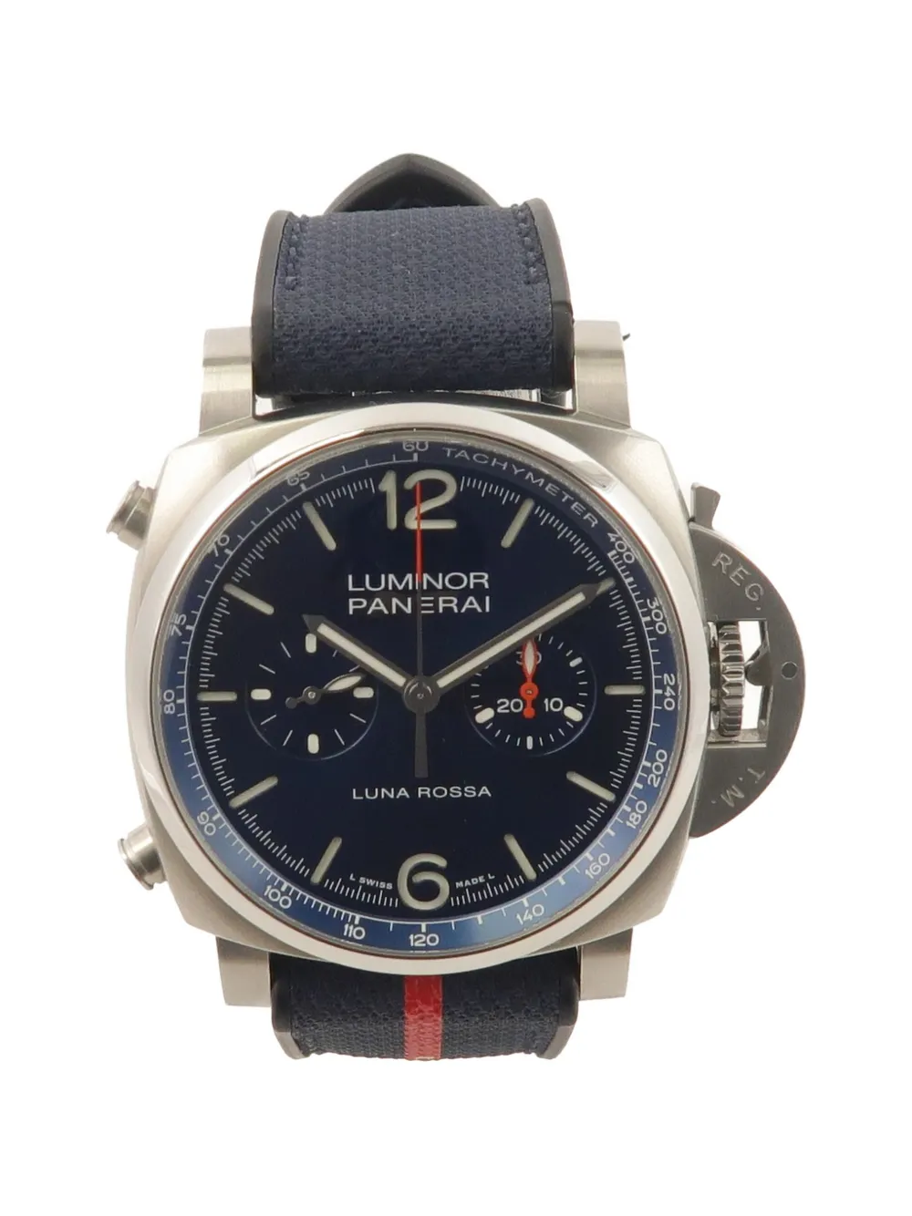 Panerai 2022 Luminor Chrono Luna Rossa 44mm watch - Blu