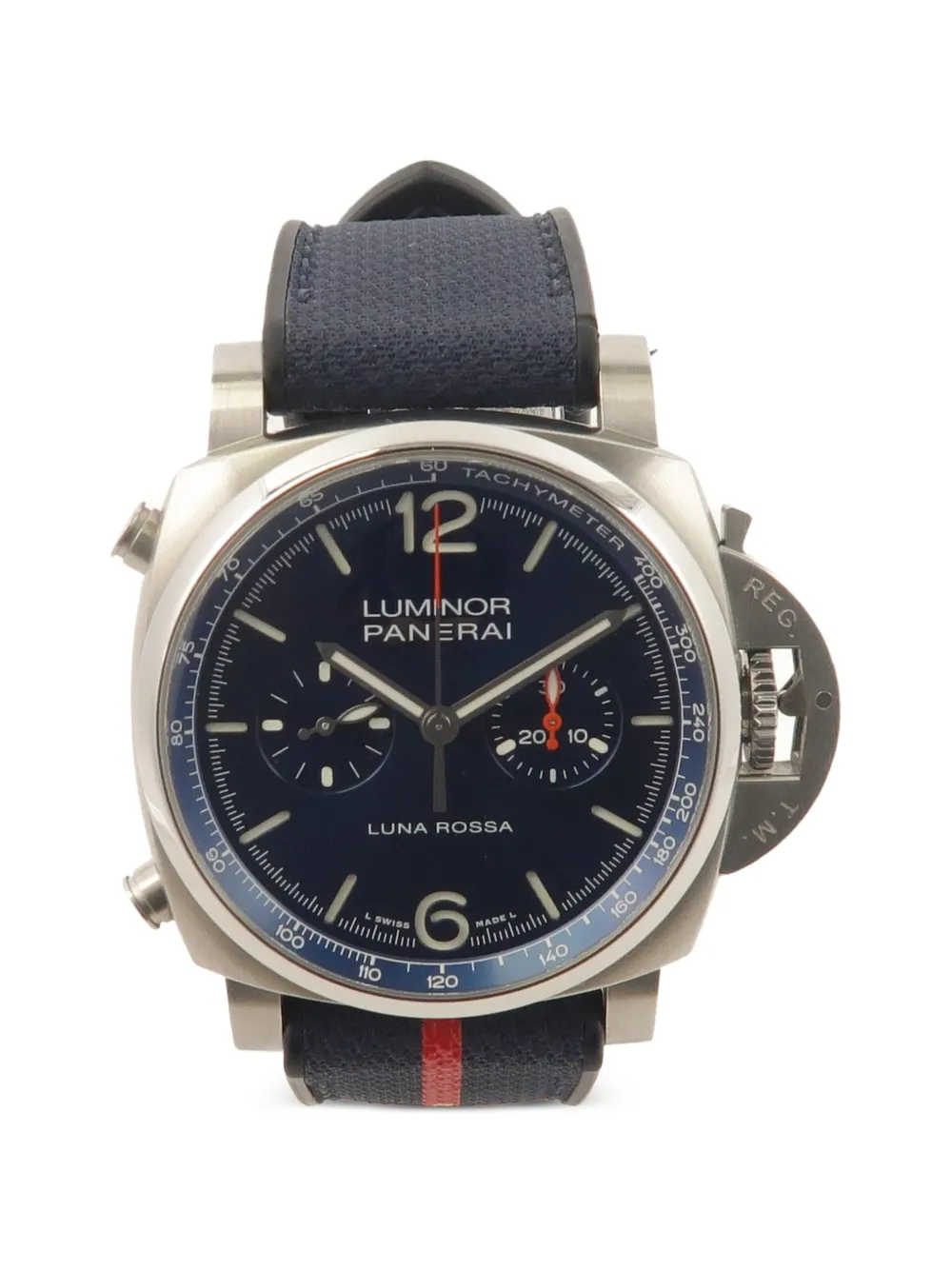 Panerai 2022 Luminor Chrono Luna Rossa 44mm watch - Blu