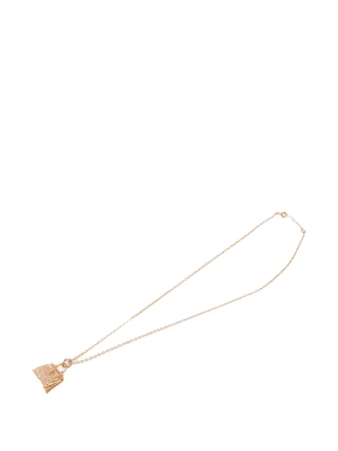Hermès Pre-Owned collier Kelly serti de diamants