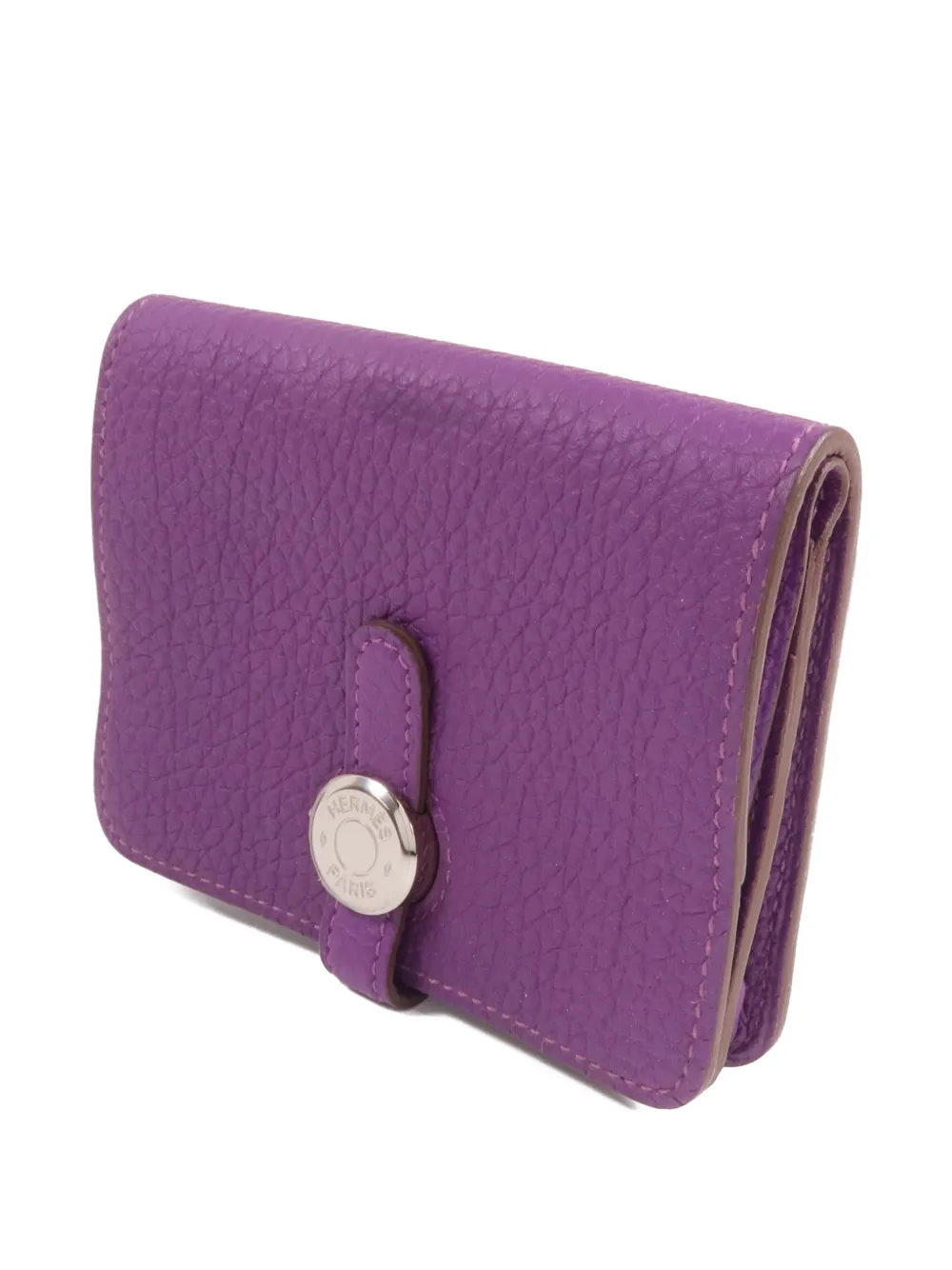  Hermès Pre-owned Tarjetero Dogon 2014 - Morado 