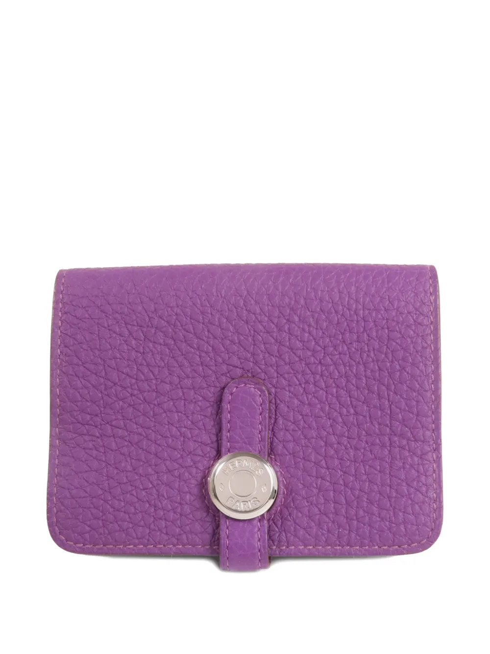 Hermès Pre-Owned 2014 Dogon card case - Viola