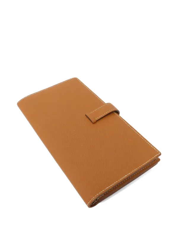 Hermès Pre-Owned べアン エプソン 長財布 | ブラウン | FARFETCH JP