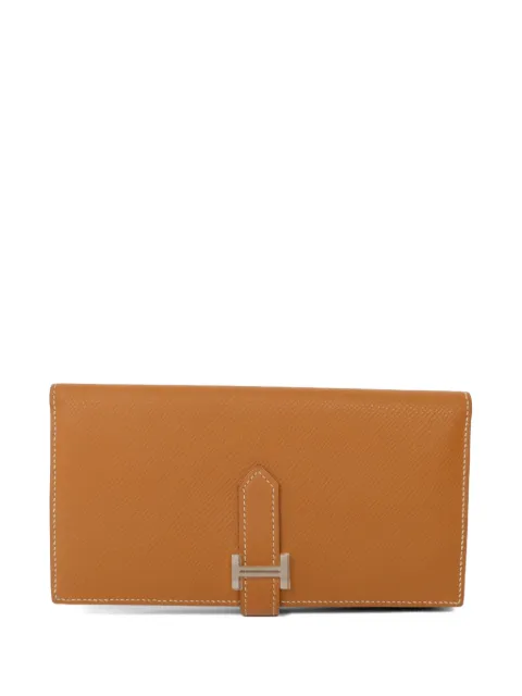 Hermès Pre-Owned Portafoglio Bearn Epsom