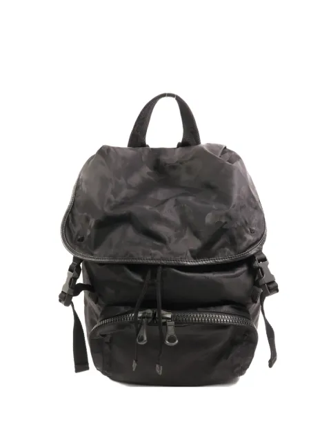 Valentino Garavani Pre-Owned camouflage-print buckle-fastening backpack
