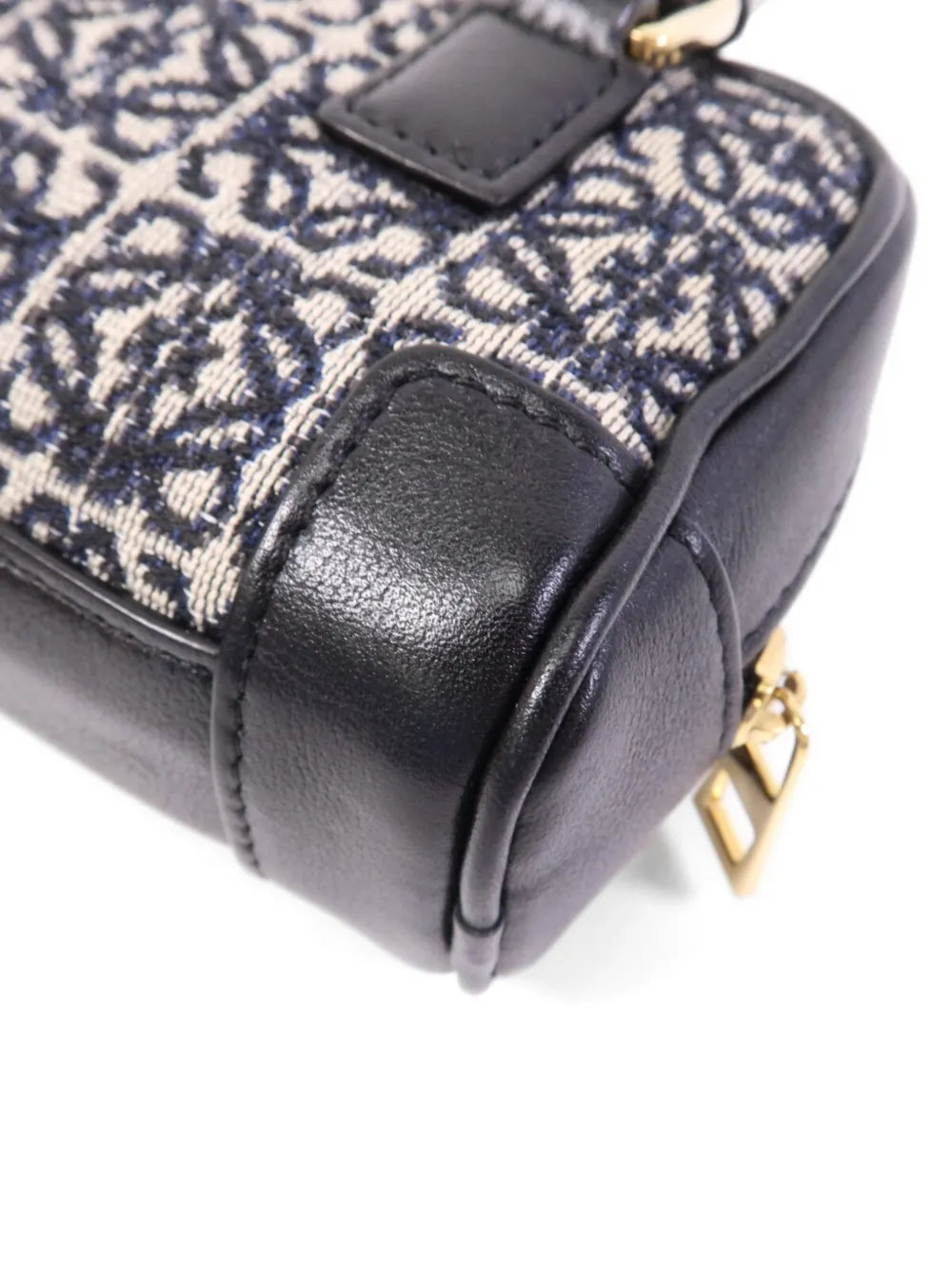 Loewe Pre-Owned アマソナ アナグラム ハンドバッグ ナノ | ブラック