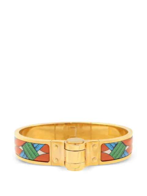Hermès Pre-Owned brazalete Charniere esmaltado