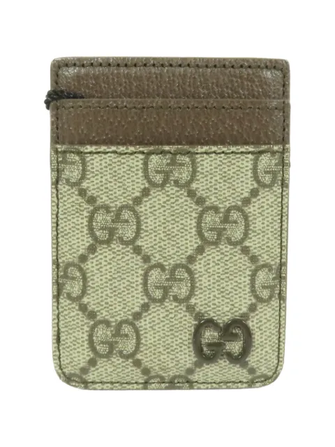 Gucci Pre-Owned Ophidia GG Supreme magnetic card case