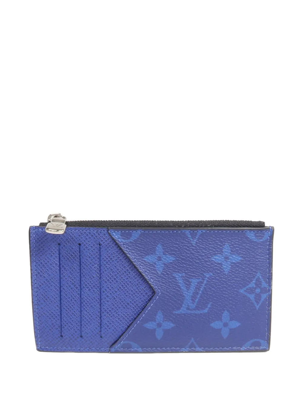 Louis Vuitton Pre-Owned Louis Vuitton Taigarama Monogram card holder - Blu