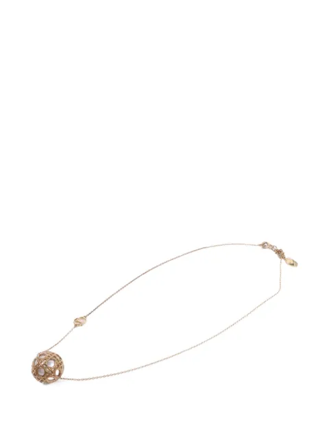 Christian Dior Pre-Owned Cannage CD necklace