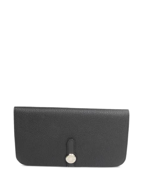 Hermès Pre-Owned Dogon GM leather wallet