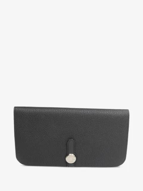 Hermès Pre-Owned Dogon GM leren portemonnee