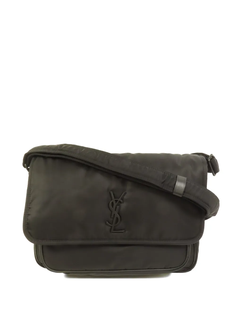Saint Laurent Pre-Owned Niki Message shoulder bag - Black