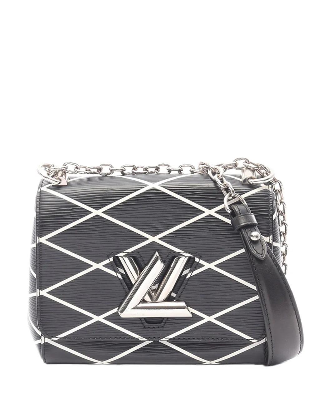 Louis Vuitton Pre-Owned 2016 Epi Malletage Twist crossbody bag - Nero