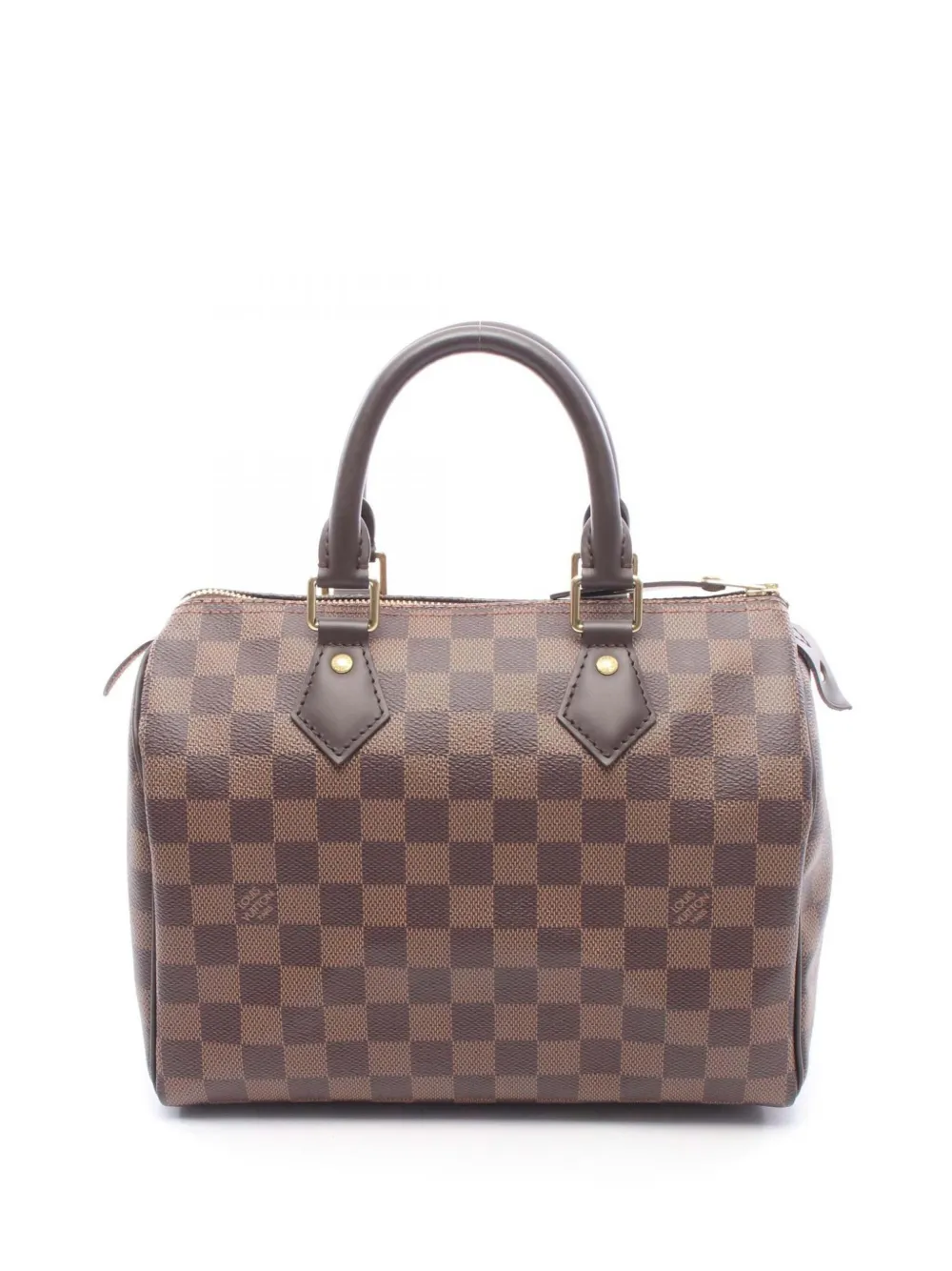 Louis Vuitton Pre-Owned 1990-2026 Damier Ebene Speedy 25 boston bag - Braun