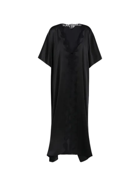 La Perla lace-trim dressing gown