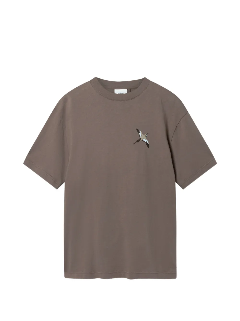 Axel Arigato Micro Bee Bird embroidered T-shirt - Braun