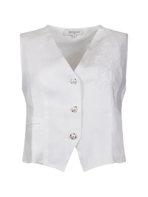 Giovanni Paris bead-embellished waistcoat