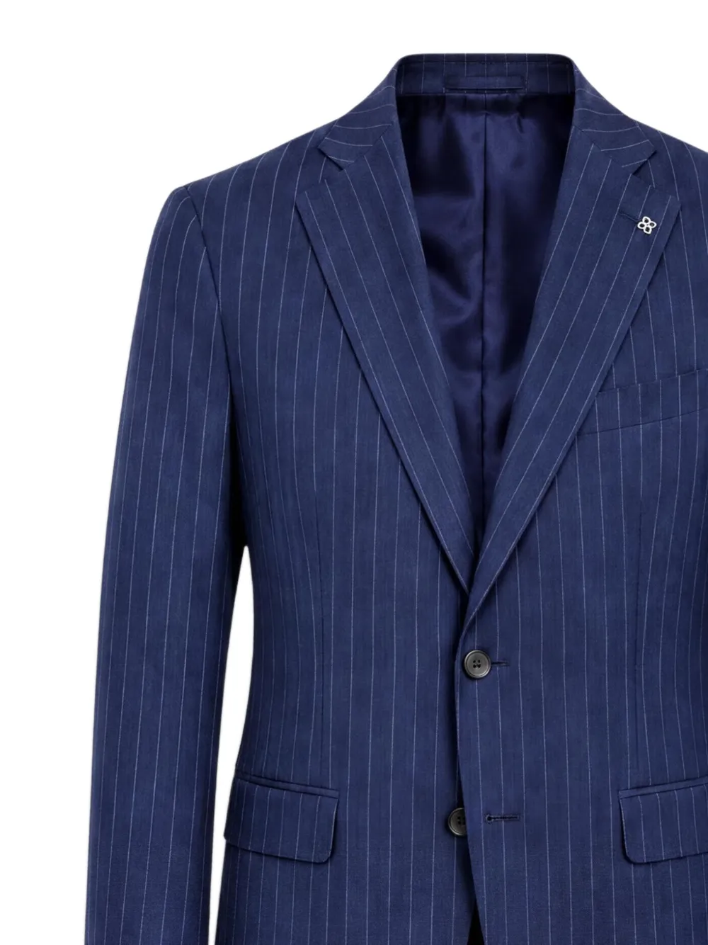 Tagliatore Pak met enkele rij knopen Blauw