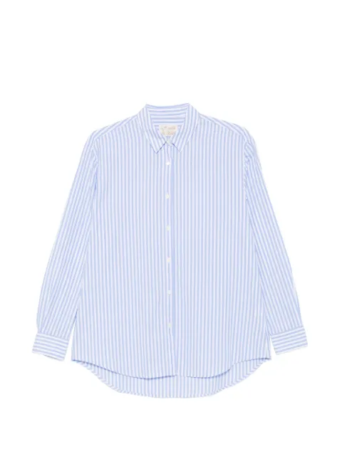 MC2 Saint Barth x Peanuts Brigitte striped Snoopy-print shirt
