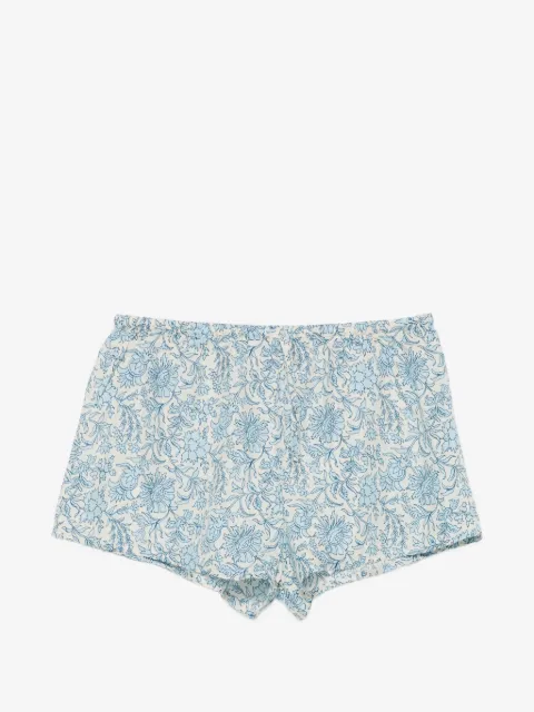 MC2 Saint Barth Kammy batik-print silk shorts