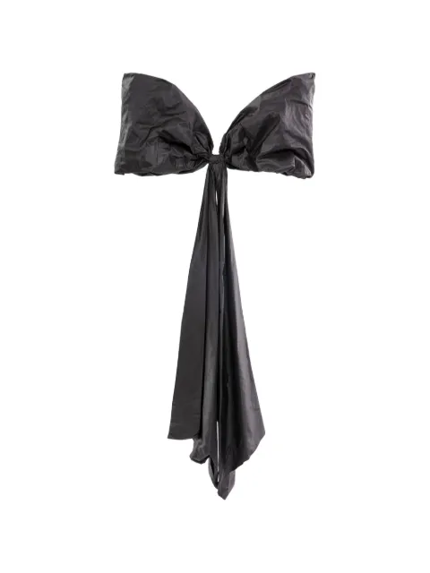 Saiid Kobeisy oversized bow-shaped cape