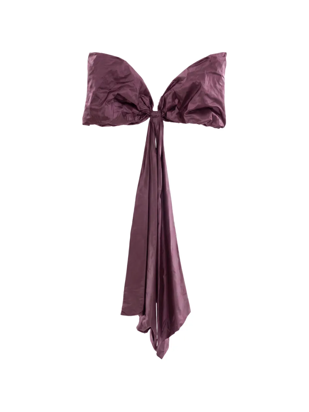 Saiid Kobeisy oversized bow-shaped cape - Viola
