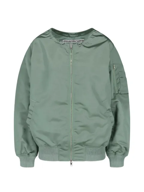 Alexander Wang drawstring-neck utility-pocket bomber jacket