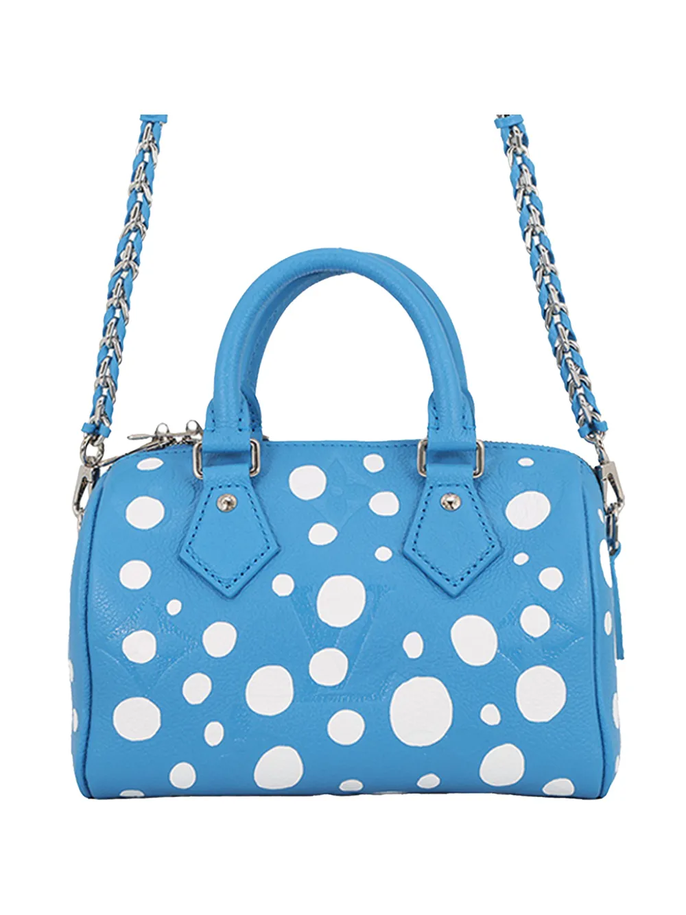 Louis Vuitton Pre-Owned 2021-2026 Yayoi Kusama Monogram Empreinte Speedy Bandouliere 20 satchel - Blue