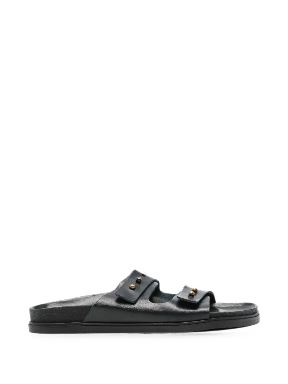 brador leather flat sandals