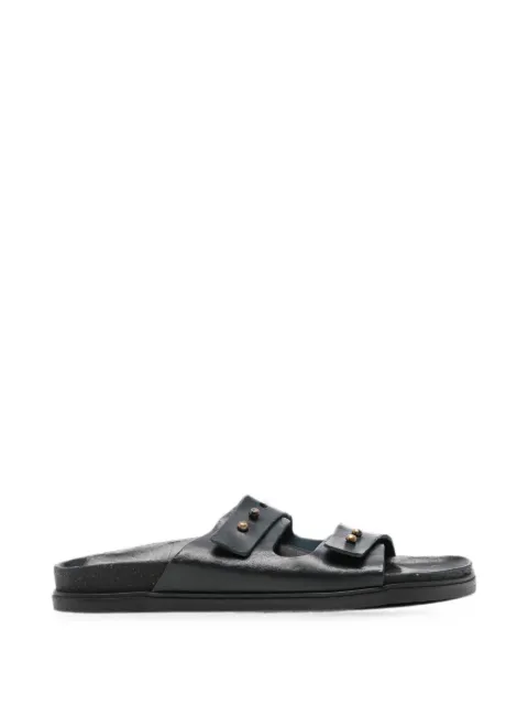 brador leather flat sandals
