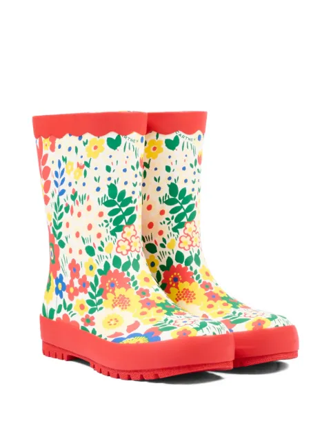 Stella McCartney Kids floral-print boots